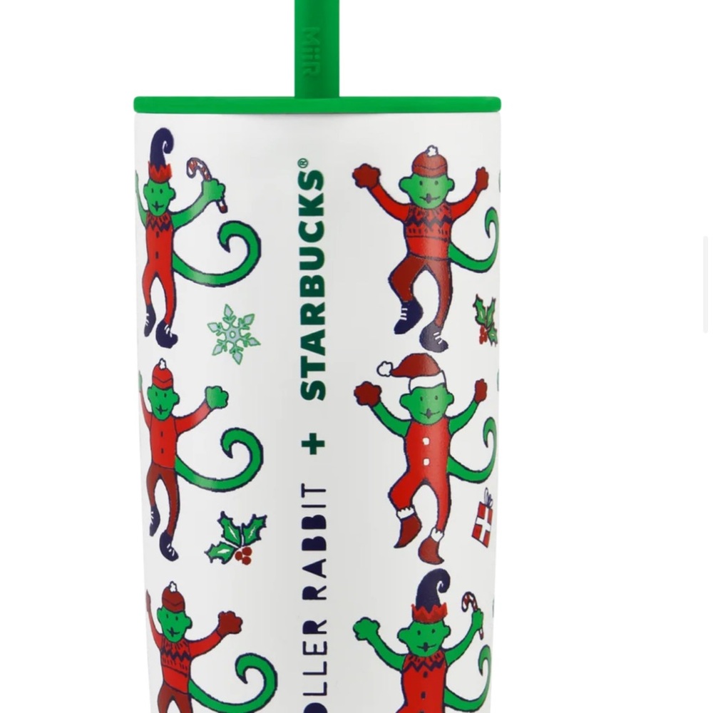 Starbucks Holiday Tumbler with Straw